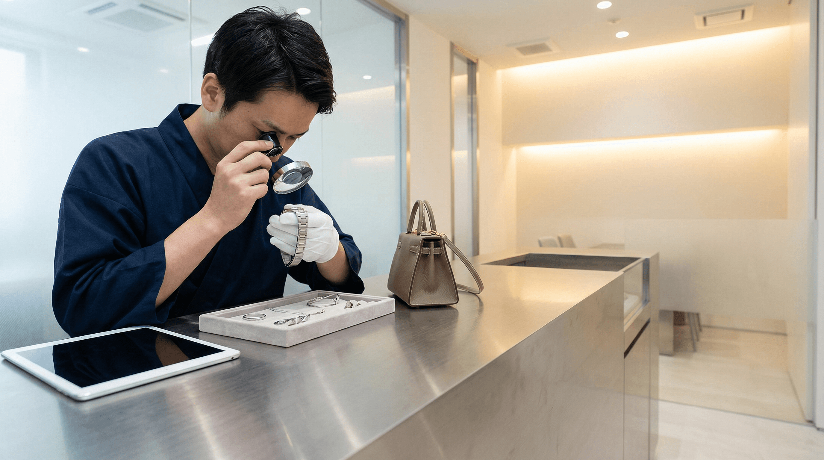 ブランド品買取の査定イメージ